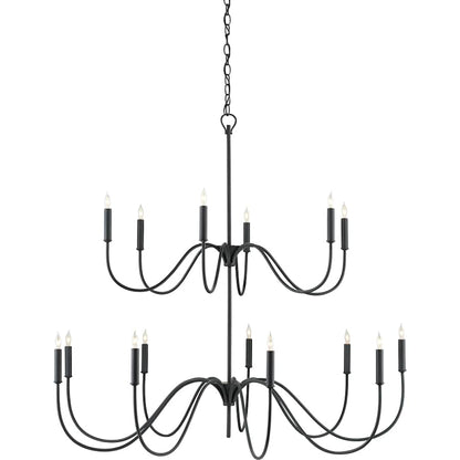 Currey and Company Tirrell Medium Chandelier