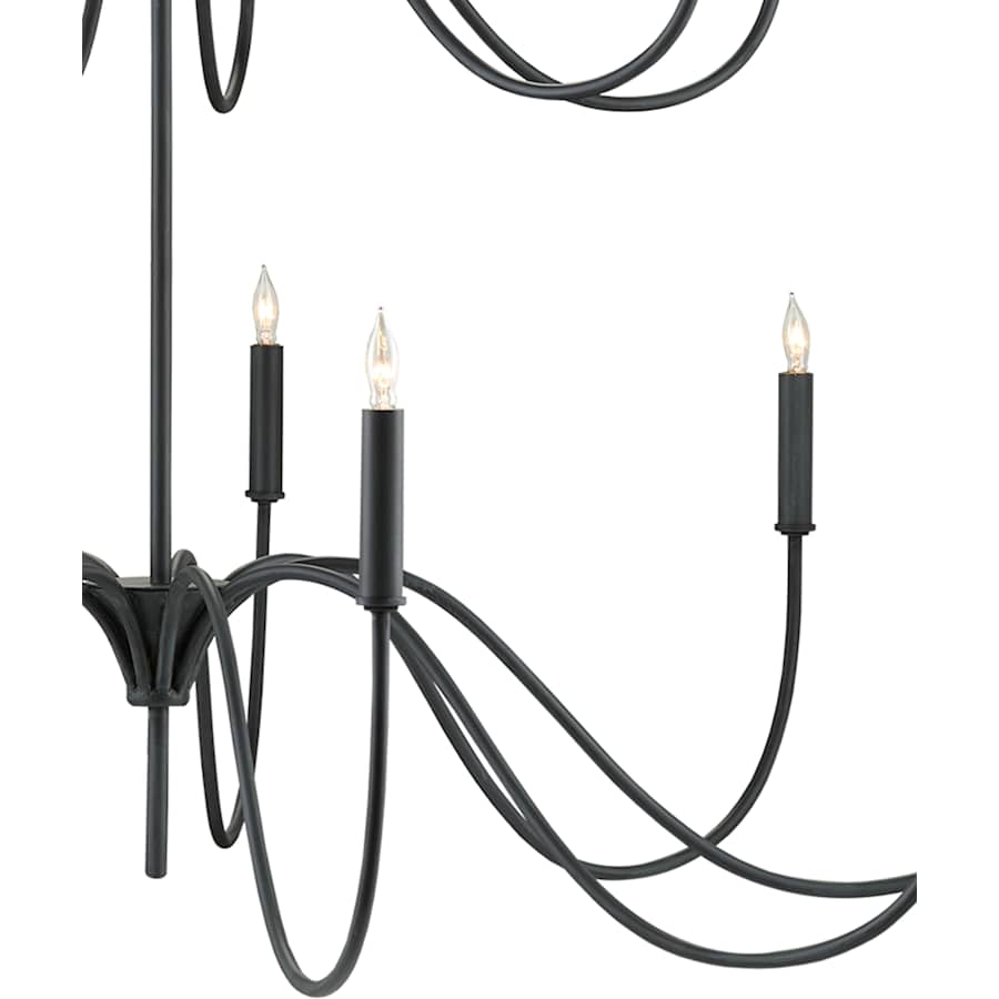Currey and Company Tirrell Medium Chandelier