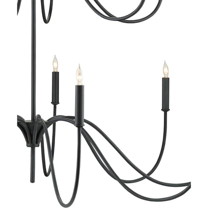 Currey and Company Tirrell Medium Chandelier