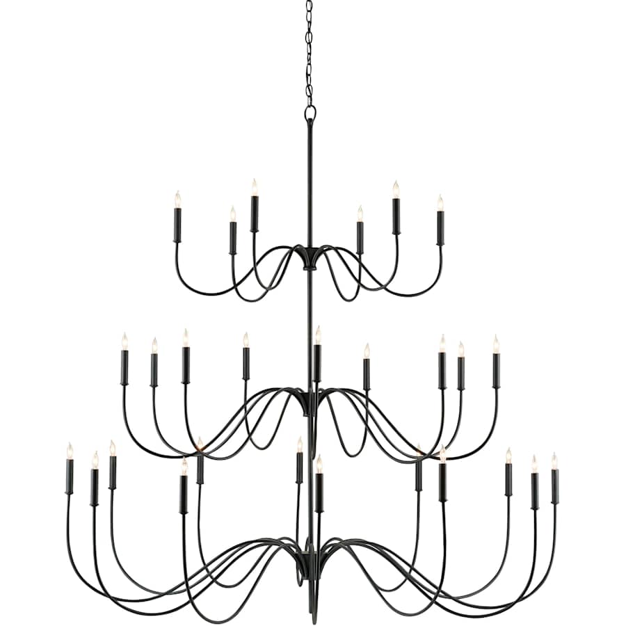 Currey and Company Tirrell Large Chandelier