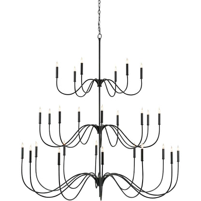 Currey and Company Tirrell Large Chandelier