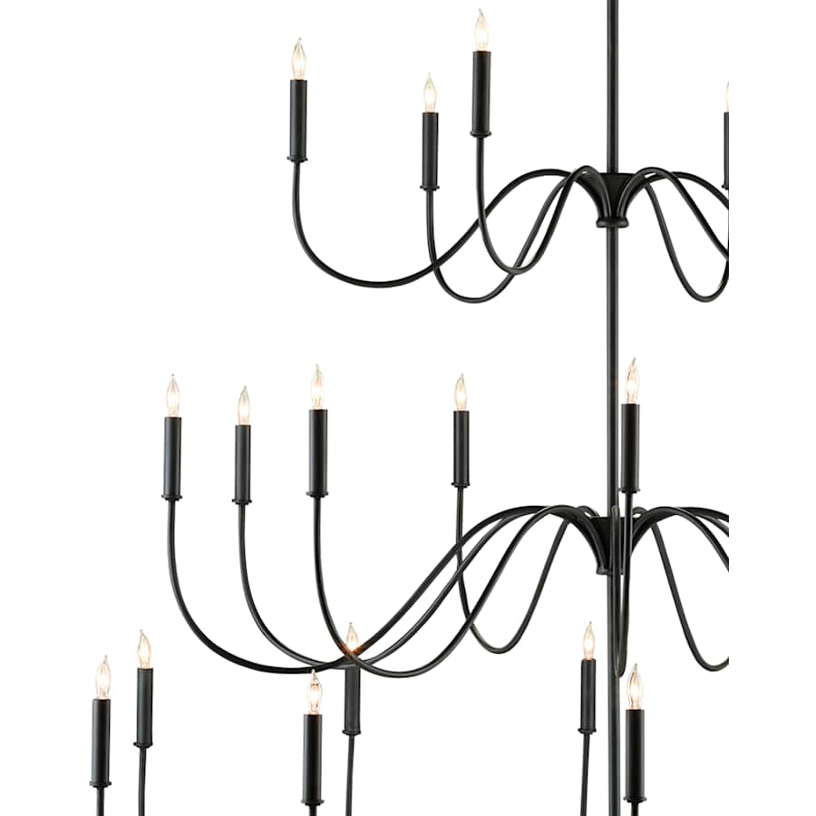 Currey and Company Tirrell Large Chandelier
