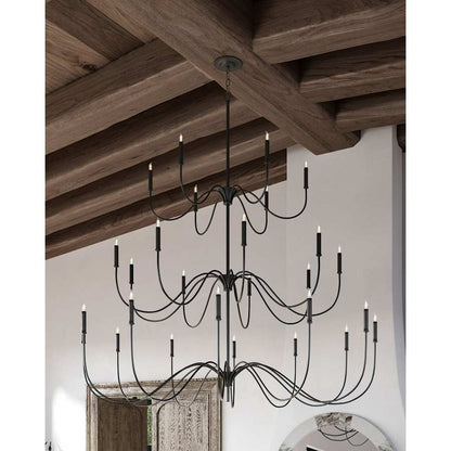 Currey and Company Tirrell Large Chandelier