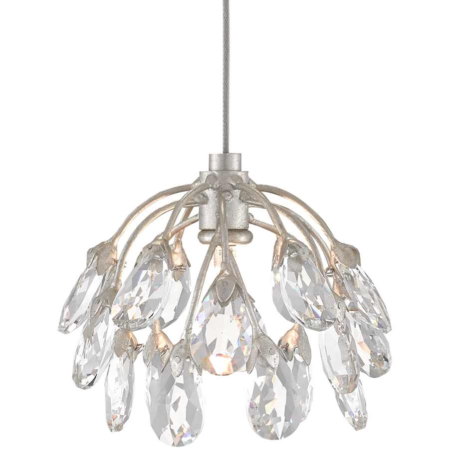Currey and Company Crystal Bud 7 Light 13" Wide Crystal Multi Light Pendant