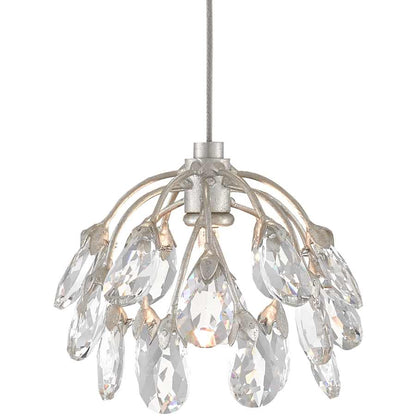 Currey and Company Crystal Bud 7 Light 13" Wide Crystal Multi Light Pendant