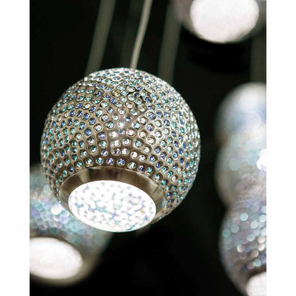 Currey and Company Giro 30 Light 54" Wide Linear Pendant