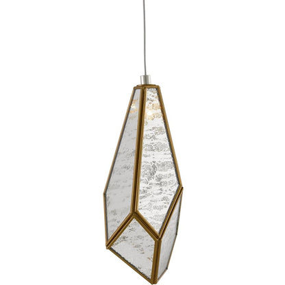 Currey and Company Glace 30 Light 54" Wide Linear Pendant