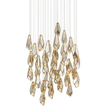 Currey and Company Glace 36 Light 33" Wide Multi Light Pendant