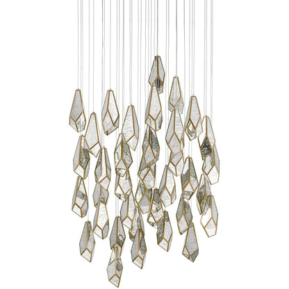 Currey and Company Glace 36 Light 33" Wide Multi Light Pendant