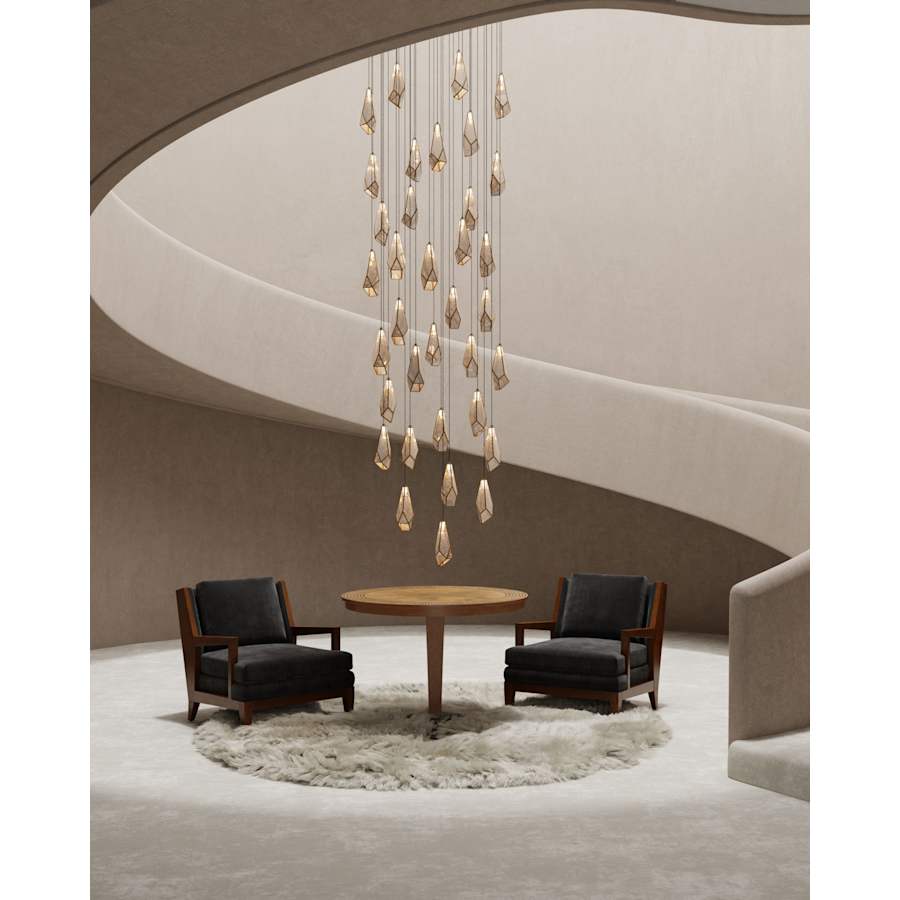 Currey and Company Glace 36 Light 33" Wide Multi Light Pendant