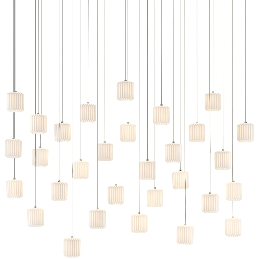 Currey and Company Dove 30 Light 54" Wide Linear Pendant