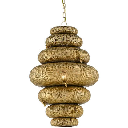 Currey and Company Bee My Honey 21" Wide Chandelier