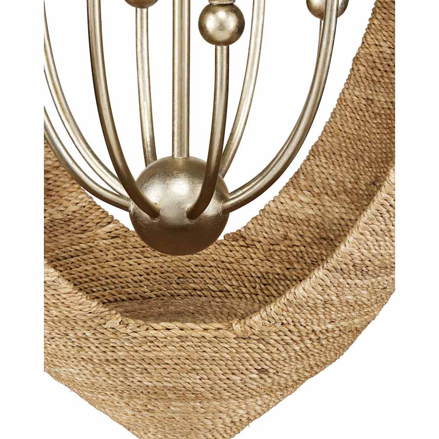 Currey and Company Menorca 8 Light 25" Wide Candle Style Chandelier