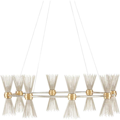 Currey and Company Novatude 16 Light 34" Wide Sputnik Chandelier