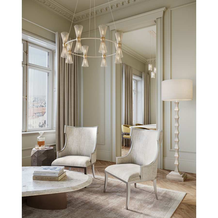 Currey and Company Novatude 16 Light 34" Wide Sputnik Chandelier