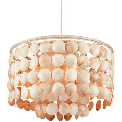 Currey and Company Buko 6 Light 32" Wide Chandelier