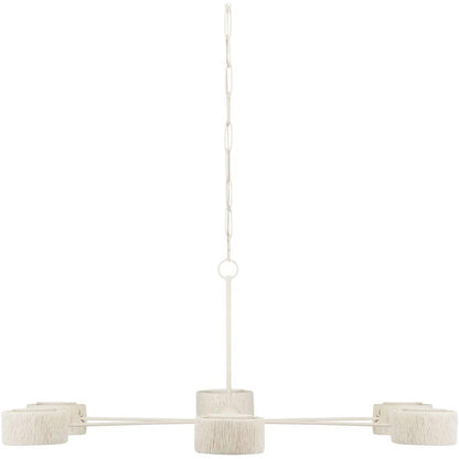 Currey and Company Monreale 6 Light 54" Wide LED Ring Chandelier