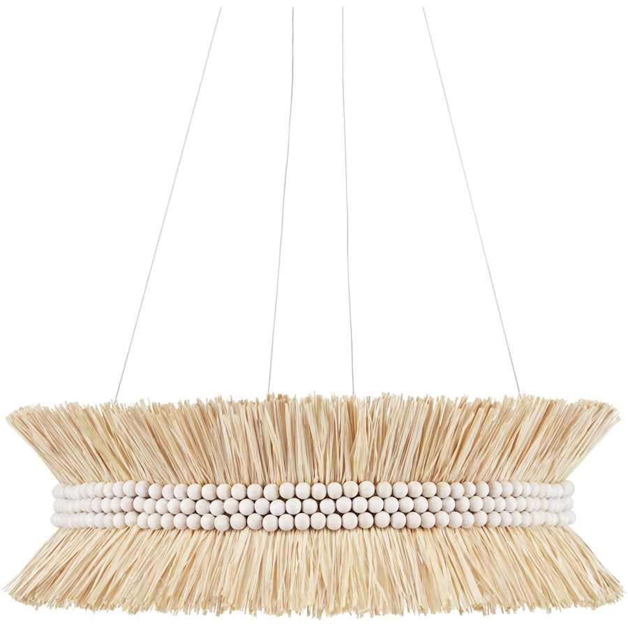 Currey and Company Seychelles 6 Light 33" Wide Chandelier