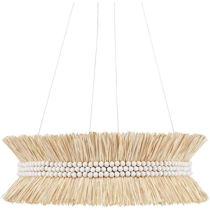 Currey and Company Seychelles 6 Light 33" Wide Chandelier