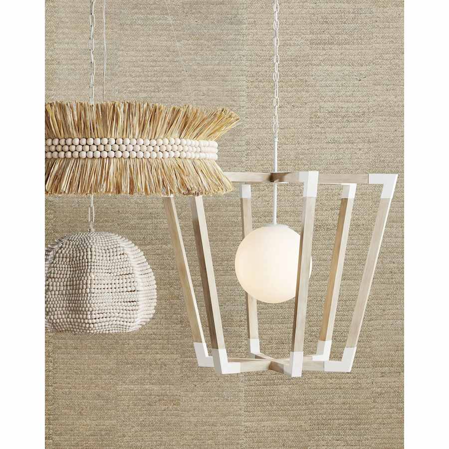 Currey and Company Seychelles 6 Light 33" Wide Chandelier