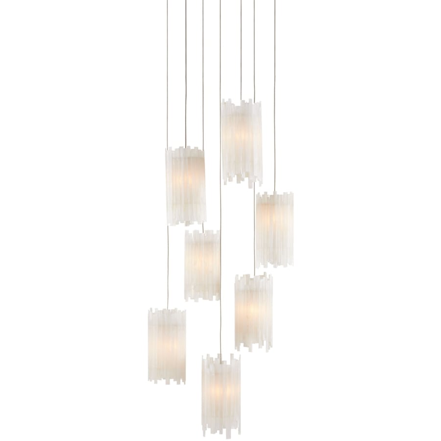 Currey and Company Escenia 13" Wide 7 Light Multi Light Pendant