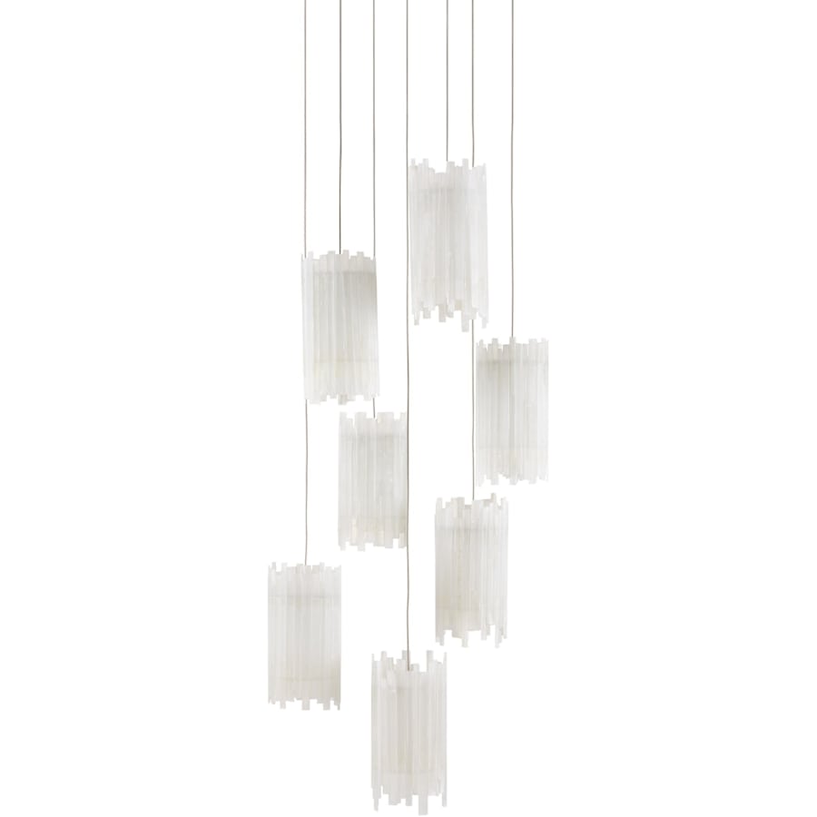 Currey and Company Escenia 13" Wide 7 Light Multi Light Pendant