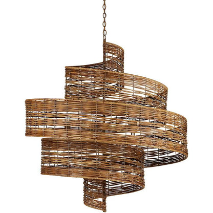 Currey and Company Saisei 5 Light 45" Wide Chandelier