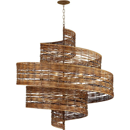 Currey and Company Saisei 5 Light 45" Wide Chandelier