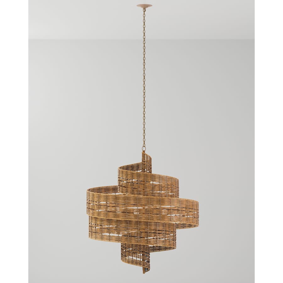 Currey and Company Saisei 5 Light 45" Wide Chandelier