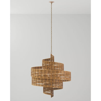 Currey and Company Saisei 5 Light 45" Wide Chandelier