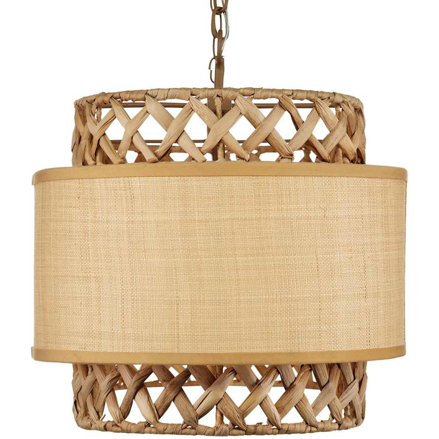 Currey and Company Isola 6 Light 43" Wide Linear Chandelier