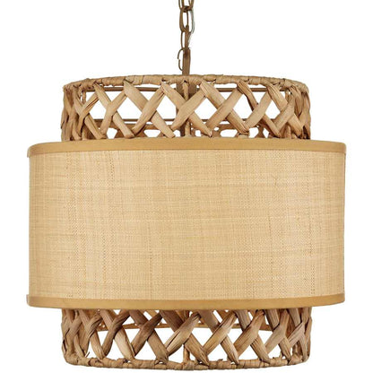 Currey and Company Isola 6 Light 43" Wide Linear Chandelier