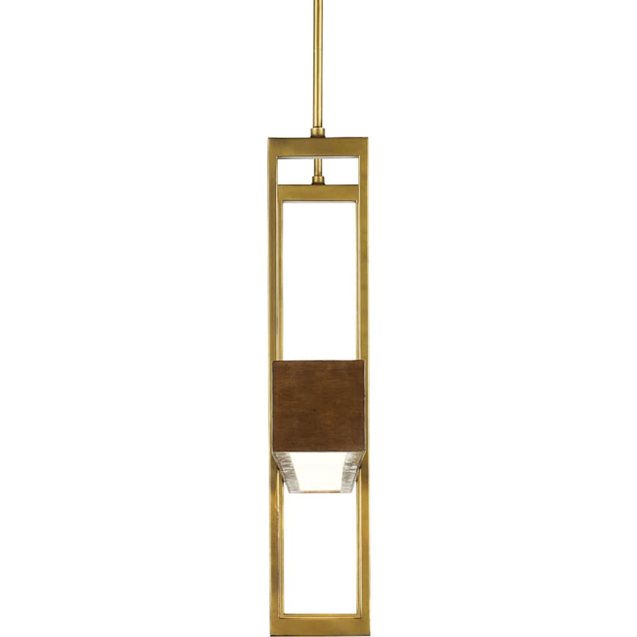 Currey and Company Tonbridge 3 Light 50" Wide LED Wrought Iron Linear Chandelier