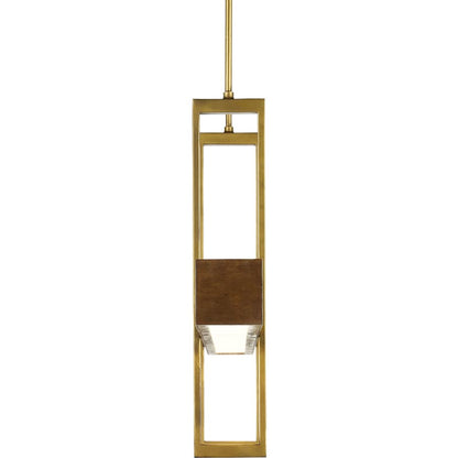 Currey and Company Tonbridge 3 Light 50" Wide LED Wrought Iron Linear Chandelier