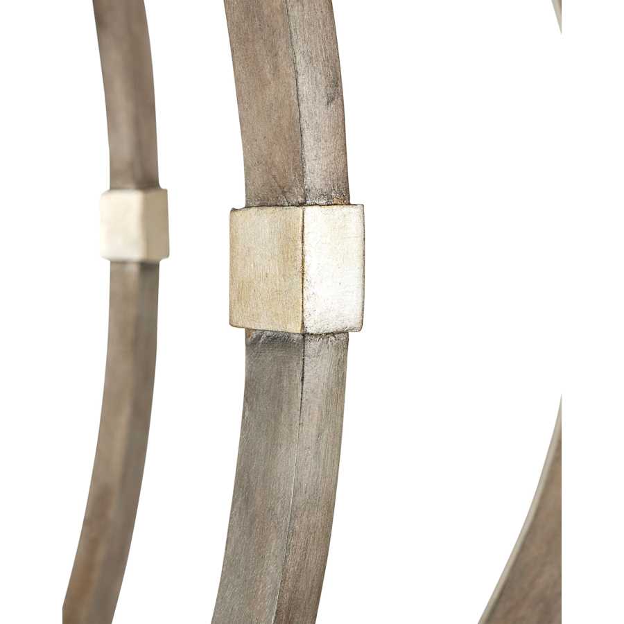 Currey and Company Bastian 6 Light 31" Wide Candle Style Chandelier