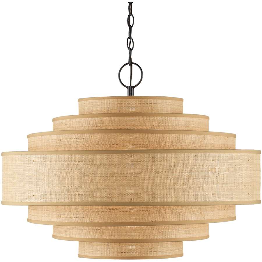 Currey and Company Maura 6 Light 30" Wide Chandelier