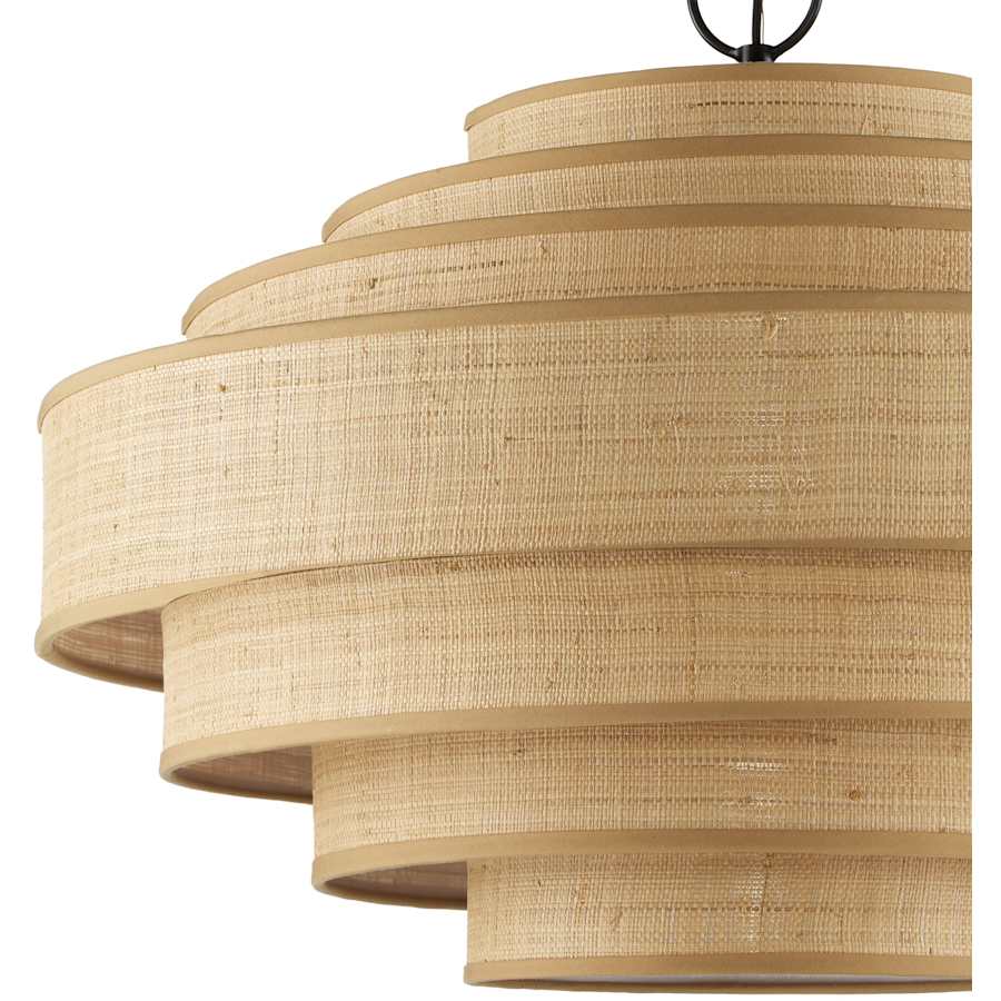 Currey and Company Maura 6 Light 30" Wide Chandelier