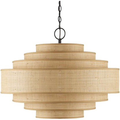 Currey and Company Maura 6 Light 30" Wide Chandelier