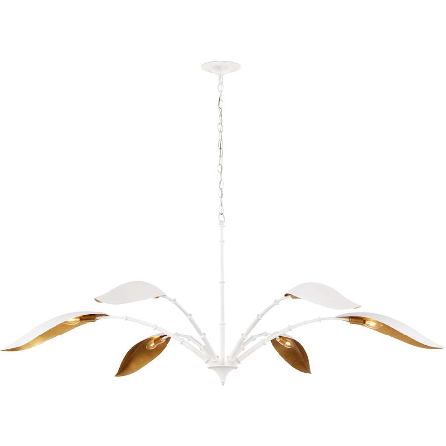 Currey and Company Yuriko 67" Wide Chandelier