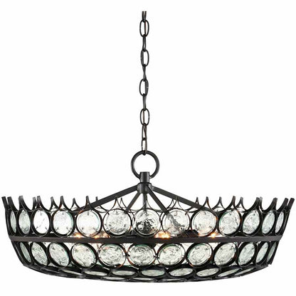 Currey and Company Augustus 6 Light 26" Wide Chandelier