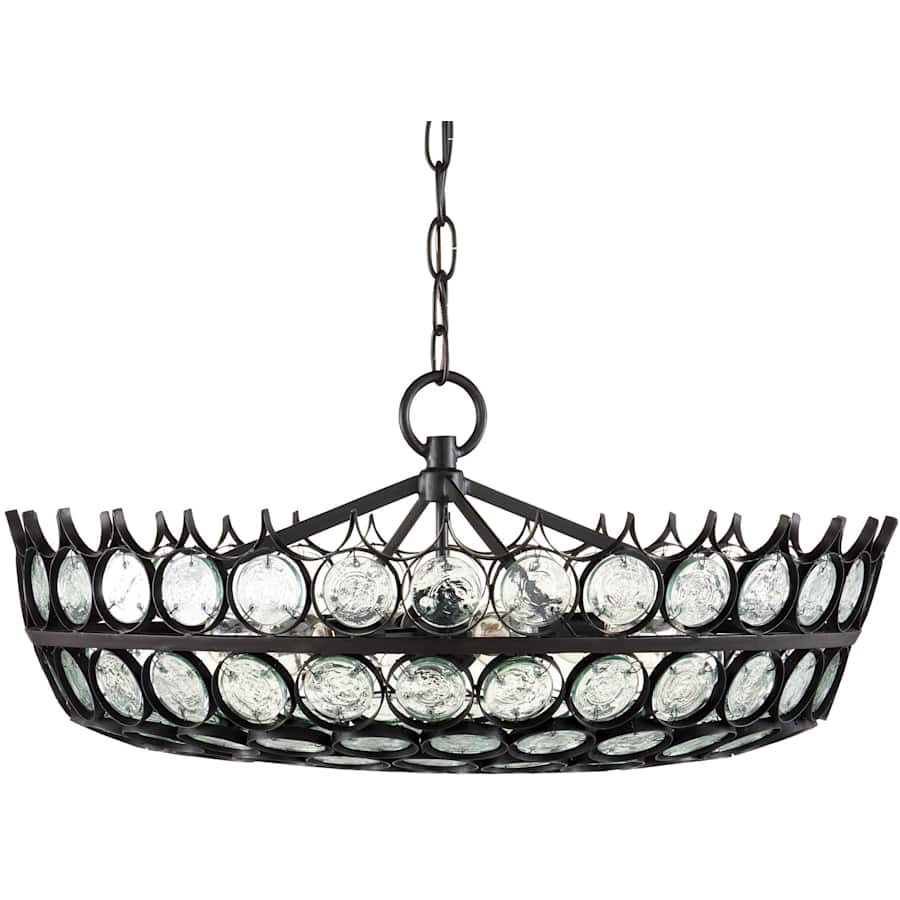 Currey and Company Augustus 6 Light 26" Wide Chandelier
