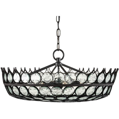 Currey and Company Augustus 6 Light 26" Wide Chandelier