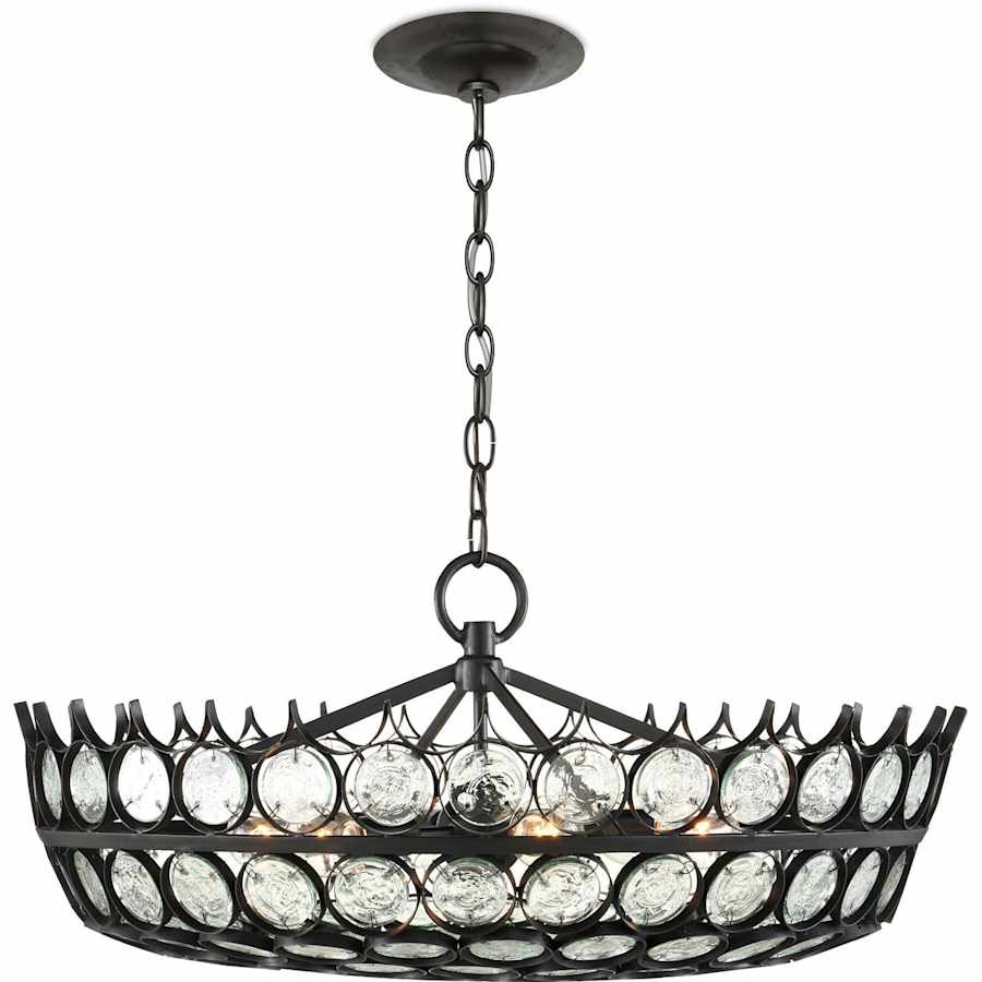Currey and Company Augustus 6 Light 26" Wide Chandelier