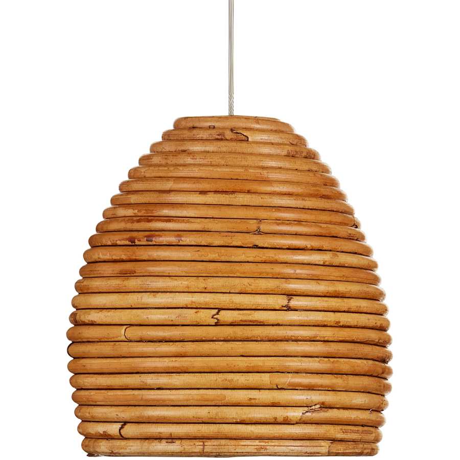 Currey and Company Beehive 36 Light 37" Wide Wood Multi Light Pendant
