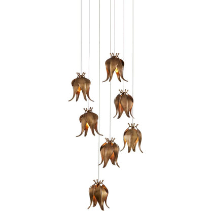 Currey and Company Iota 7 Light 18" Wide Multi Light Pendant