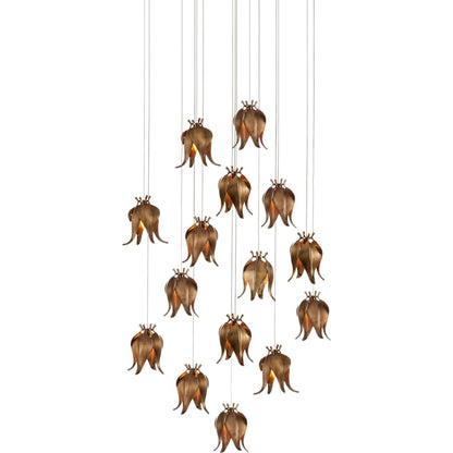 Currey and Company Iota 15 Light 26" Wide Multi Light Pendant