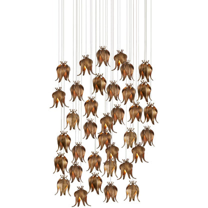 Currey and Company Iota 36 Light 38" Wide Multi Light Pendant