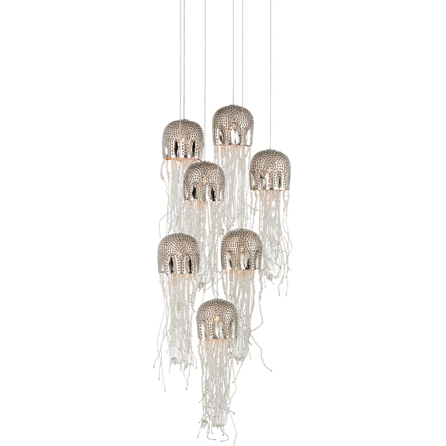 Currey and Company Medusa 7 Light 16" Wide Multi Light Pendant