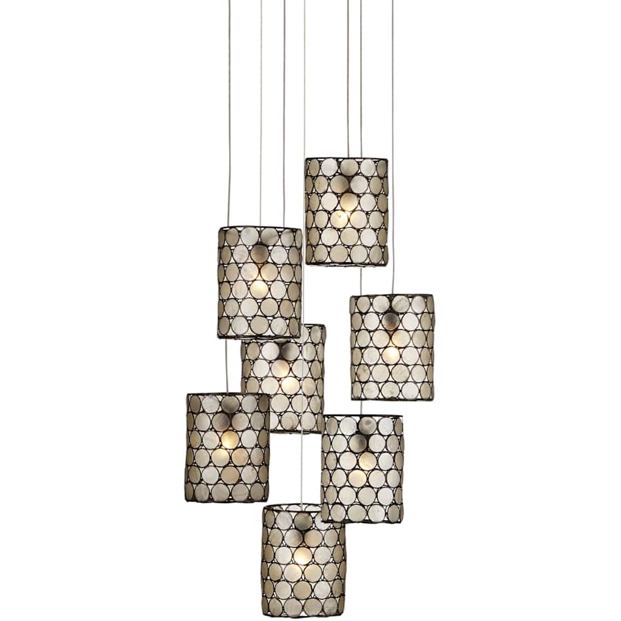 Currey and Company Regatta 7 Light 15" Wide Multi Light Pendant