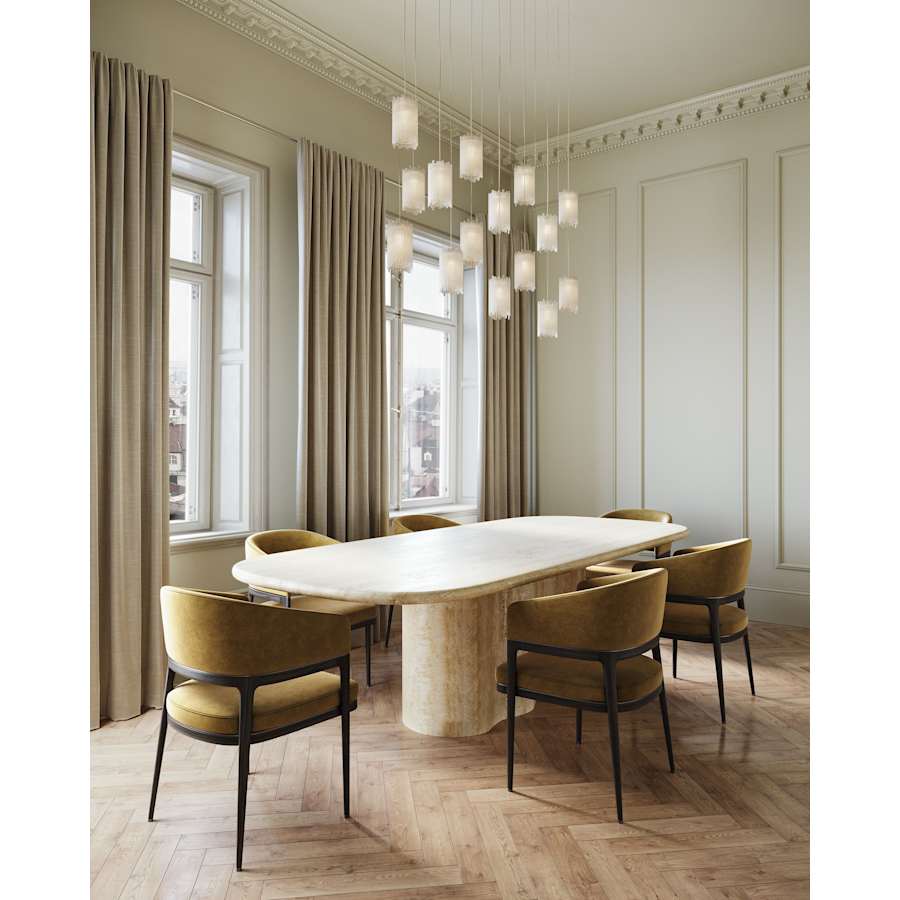 Currey and Company Regatta 15 Light 48" Wide Linear Pendant